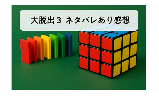 大脱出３、ネタバレあり感想